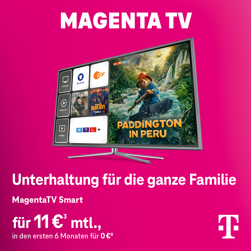 MagentaTV Smart – 6 Monate 0 €