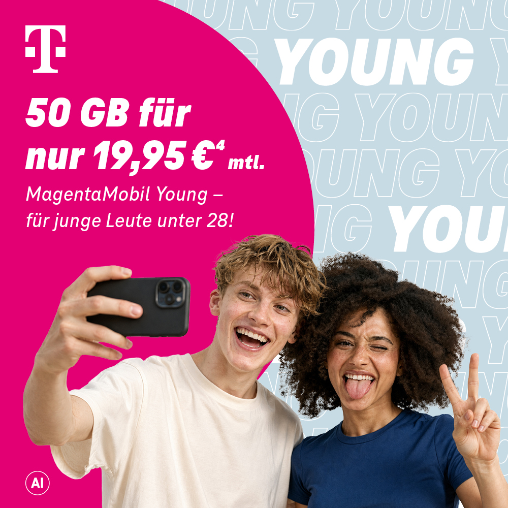 MagentaMobil S Young – 50 GB